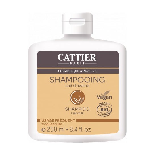 Cattier Champú Uso Frecuente Leche Avena 250 ml