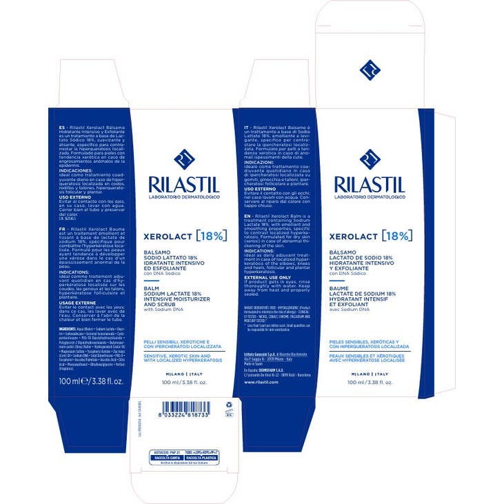 Rilastil Xerolact [18%] Bálsamo con Lactato Sódico 100ml
