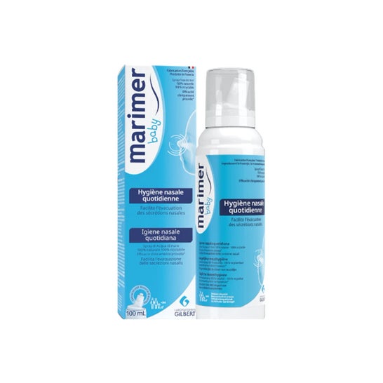 Marimer Baby Higiene Nasal Prevención de Infecciones Orl + 0 Meses 100ml