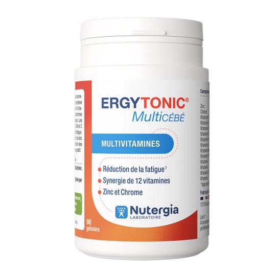 Nutergia Ergytonic Multicébé Mutlivitamínico 90 cápsulas