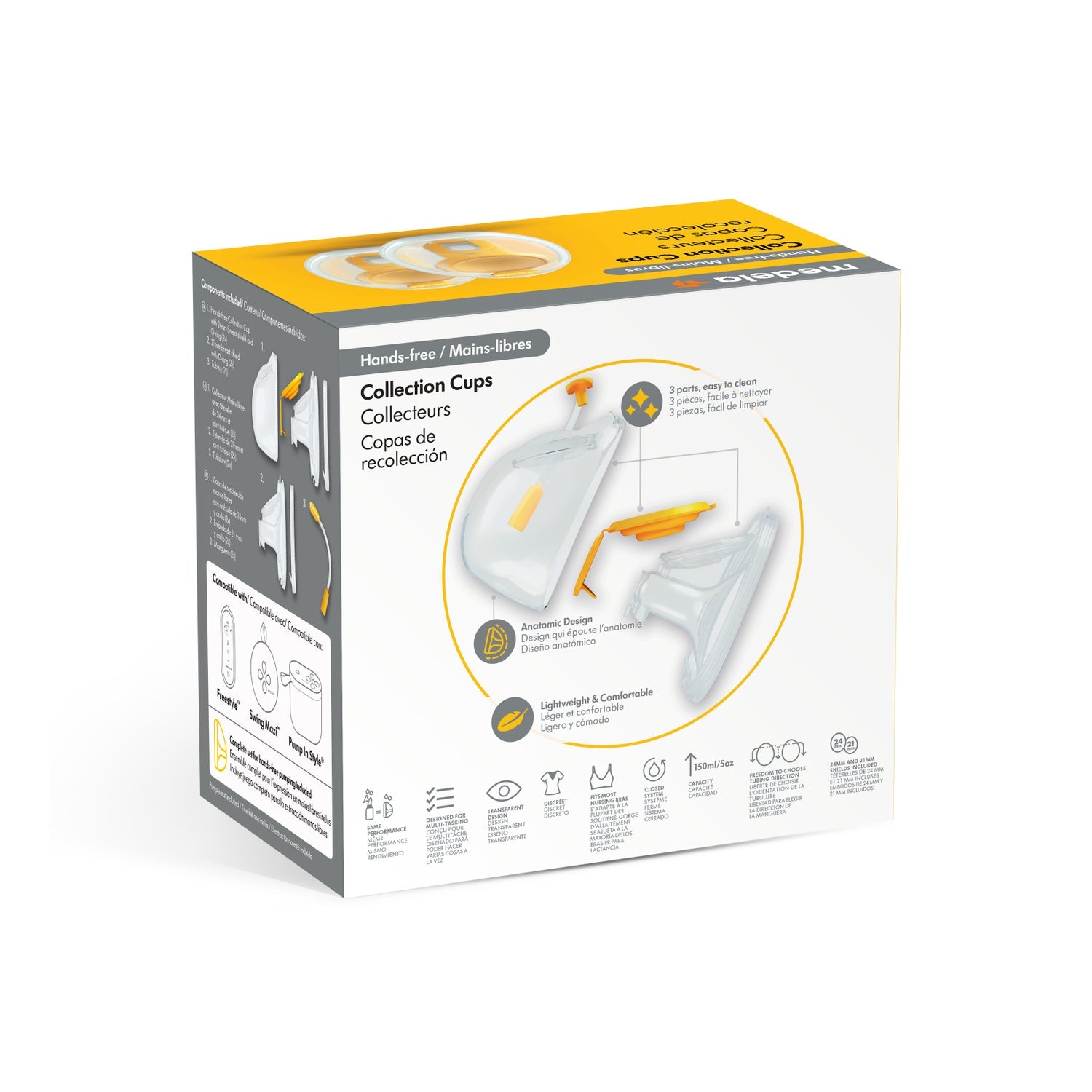 Medela Freestyle Hands Free Extractor de Leche Doble Eléctrico