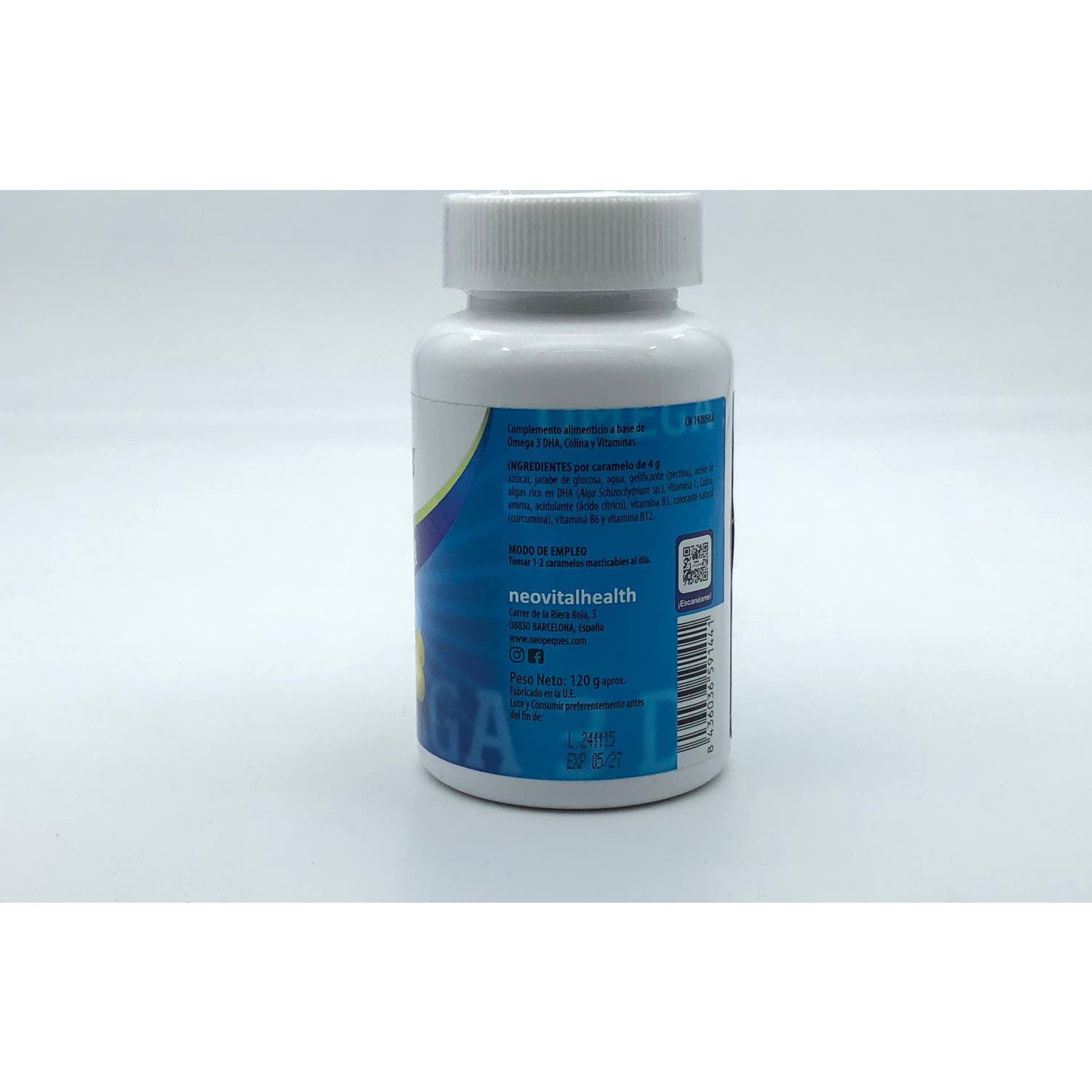 Neo Peques Gummies Omega 3 Dha 30 Gummies