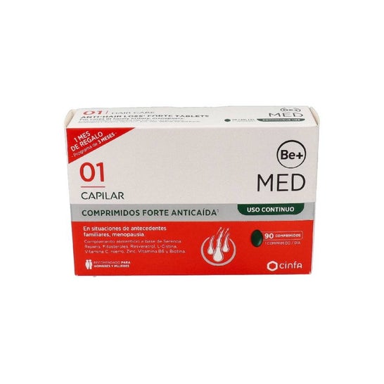 Be+ Capilar Uso Continuo Forte Comprimidos 90comp