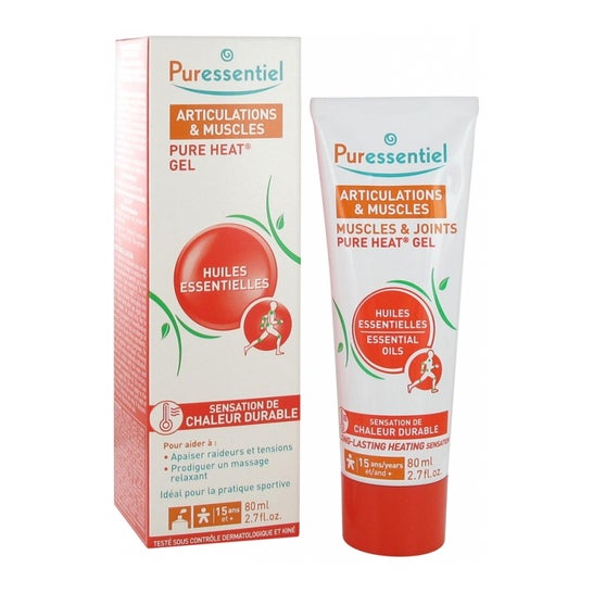 Puressentiel Gel Térmico Articulaciones y Músculos 80 ml