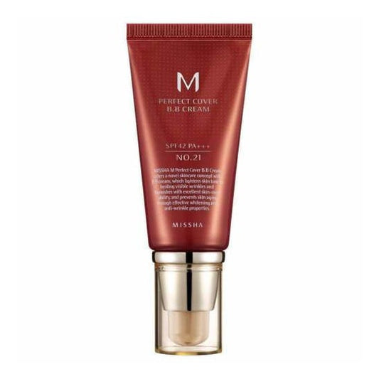 Missha M Perfect Cover BB Cream SPF42 PA Nº21 Light Beige 50ml