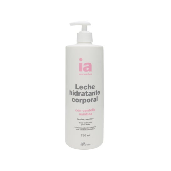 Interapothek leche corporal hidratante centella asiática 750ml