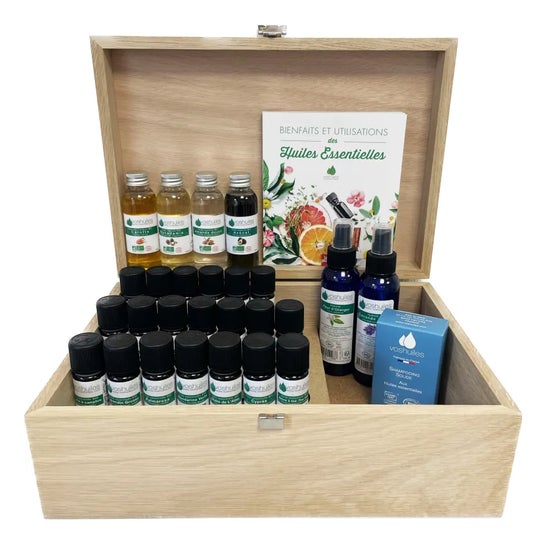 Voshuiles Beneficios y Usos Cofre Aromaterapia Bio
