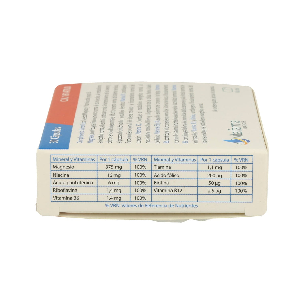 Vitalfarma Magnesio B Complex 30cáps