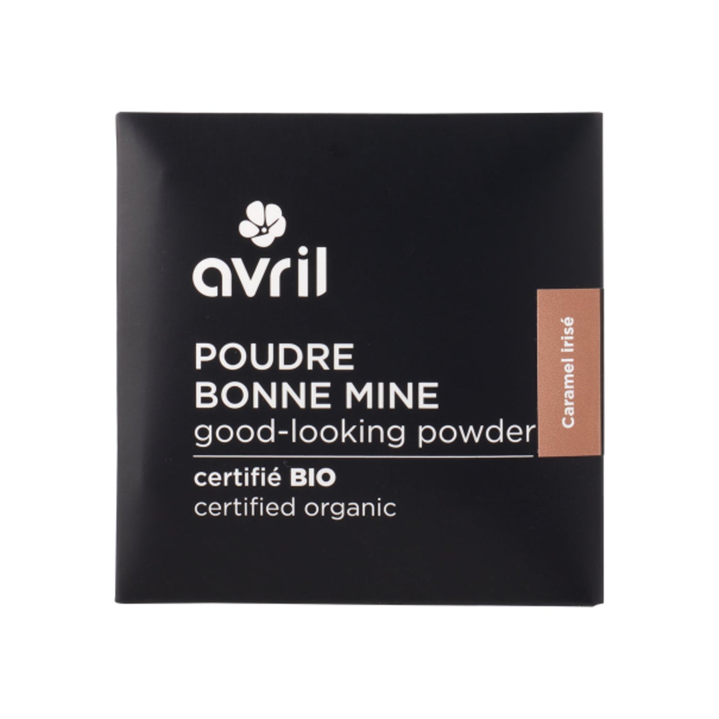 Avril Poudre Bonne Mine Caramel Irisé Recharge Bio 11g
