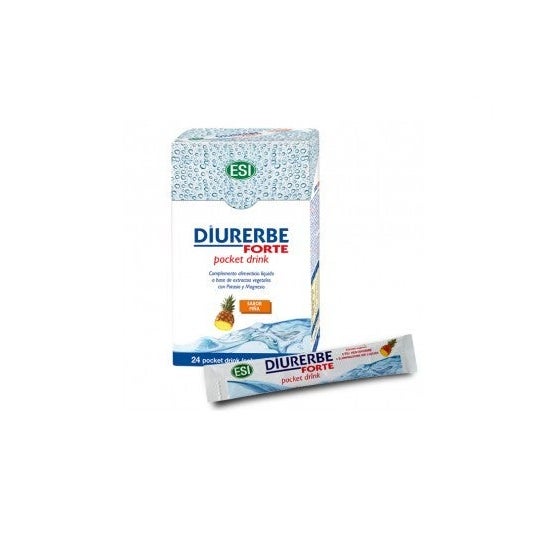 Diurerbe Forte piña Pocket Drink 24 sobres