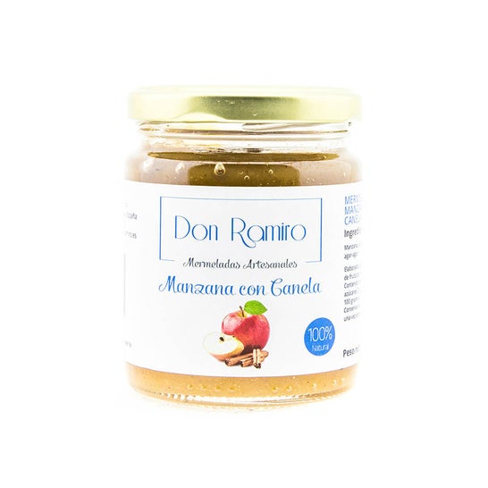 Don Ramiro Mermelada Manzana con Canela Sin Azúcar 250 g