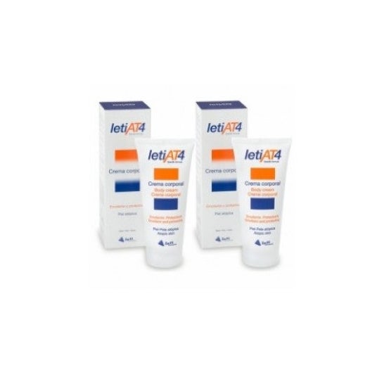 LetiAT4 crema emoliente 2x200 ml