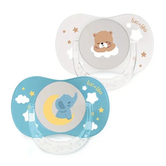 Luc Et Léa Essentiel Duo Night E5 Chupete 0-6M 2uds