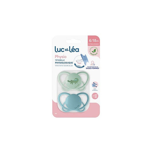 Luc Et Léa Physio Air Duo Chupete 6-18 M P4 2 uds