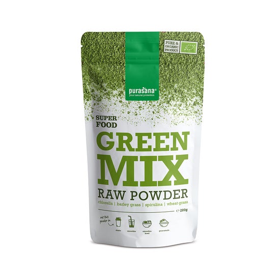 Purasana Pdr Green Mix 200 g
