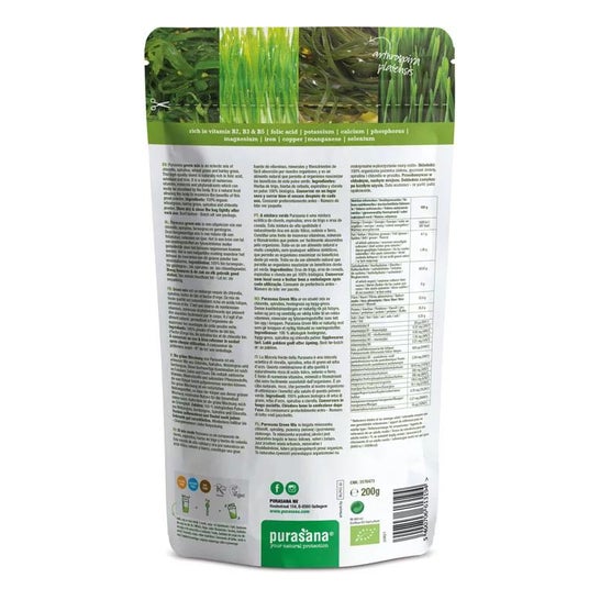 Purasana Pdr Green Mix 200 g