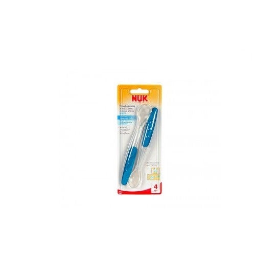 Nuk cuchara silicona easy learning 2uds