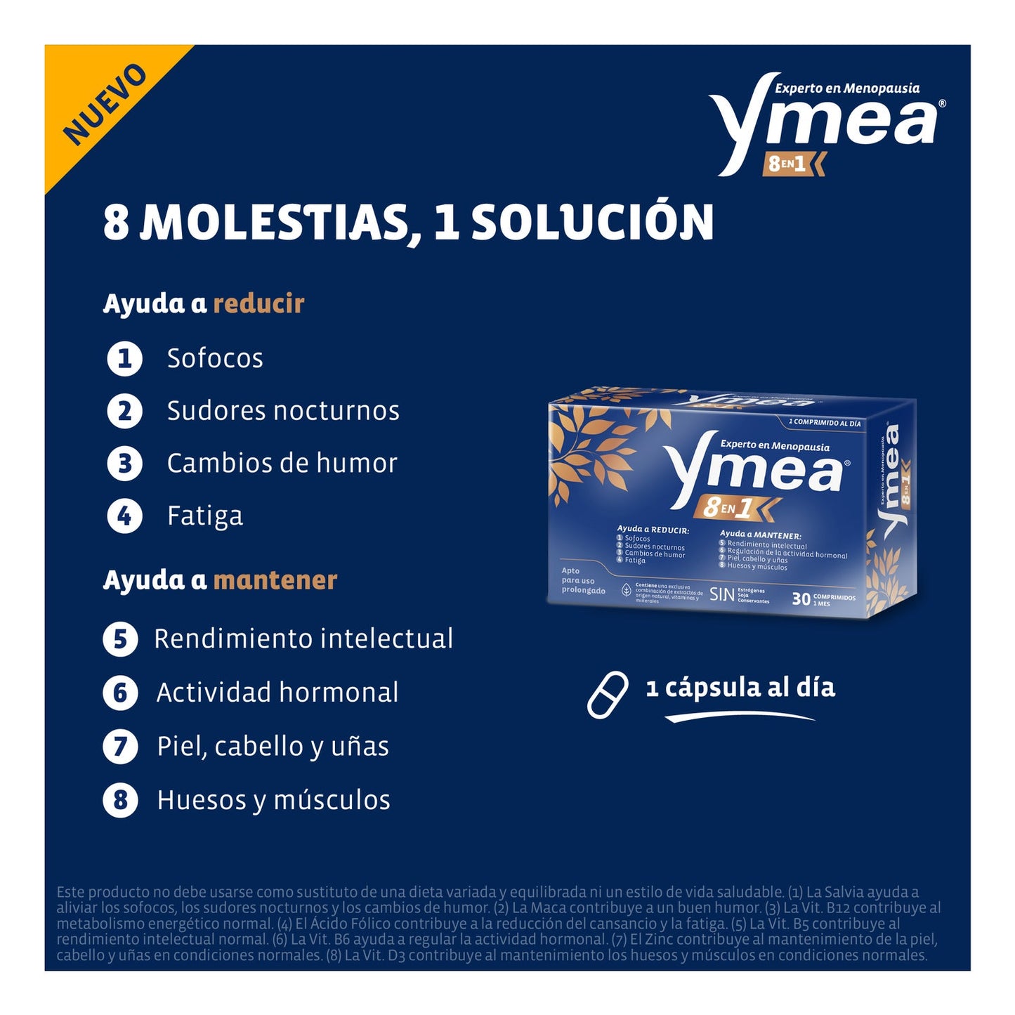 Ymea 8-en-1 30caps