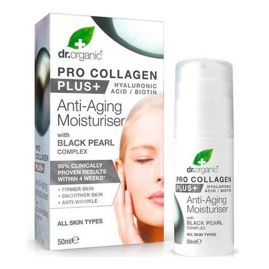 Dr. Organic Crema Collagen Antiedad Plus+ Pearl 50 ml