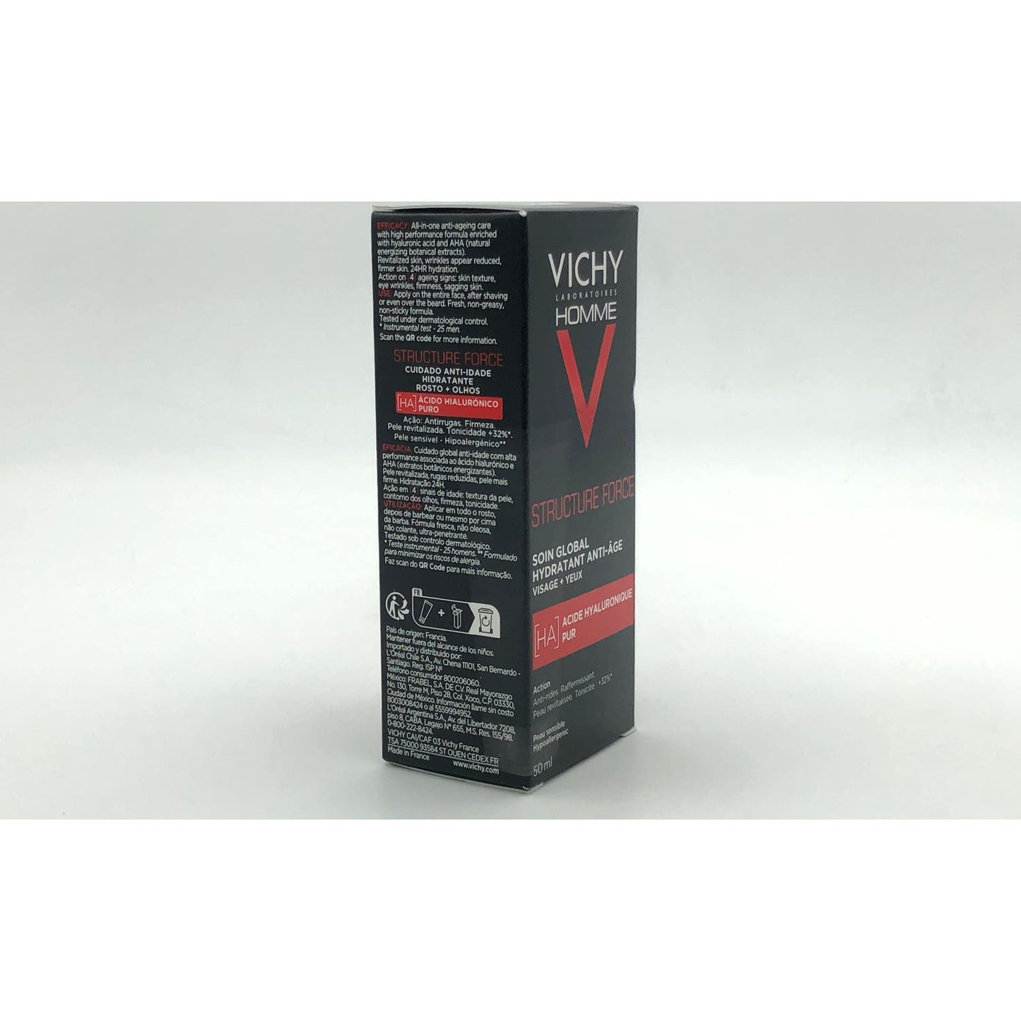 Vichy Homme Structure Force Crema Hidratante Antiedad 50ml