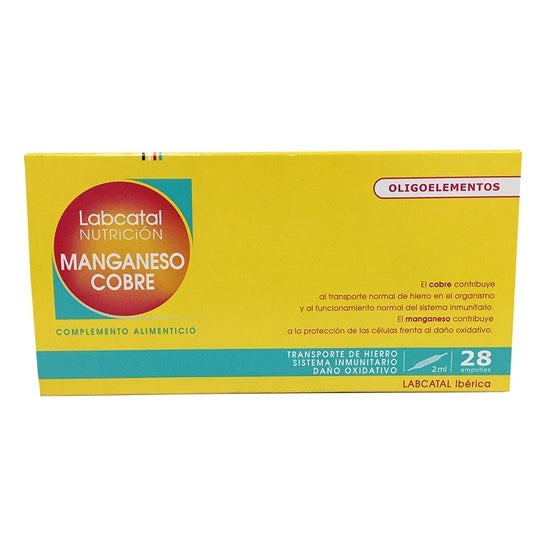 Labcatal 12 manganeso cobre 28ampx2ml