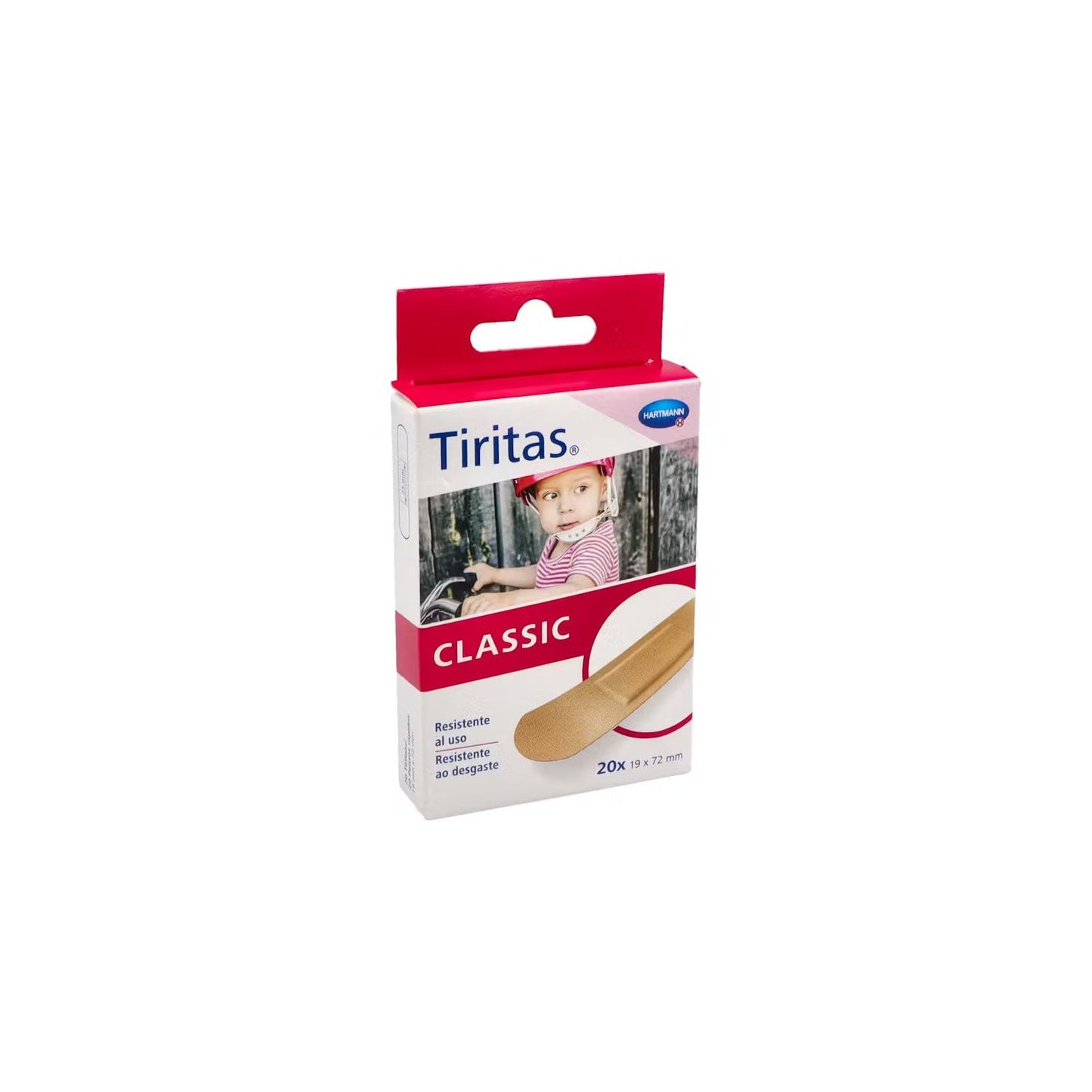 Hartmann Tiritas Clásicas 20uds (19x72mm)