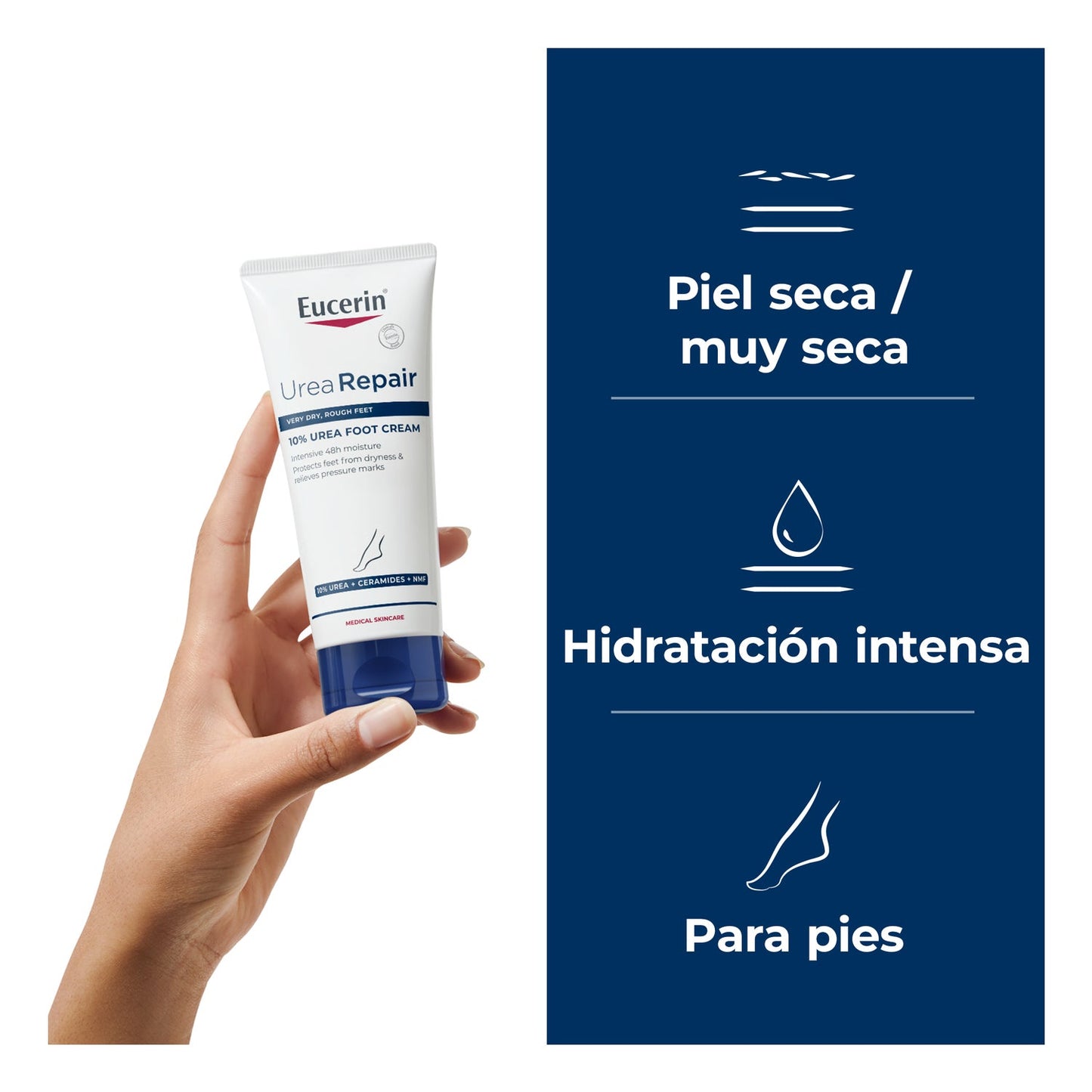 Eucerin UreaRepair Crema de Pies 10% Urea 100ml
