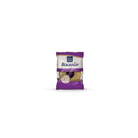 Nutrifree Bisco & Go Sabor Bayas Silvestres 40g