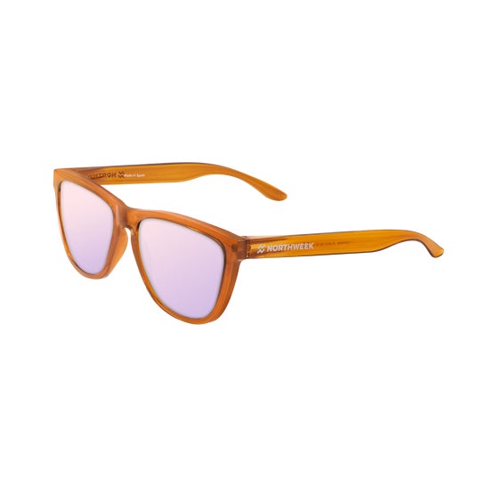 Northweek Gafas de Sol Regular Caramel Rose Gold 1ud