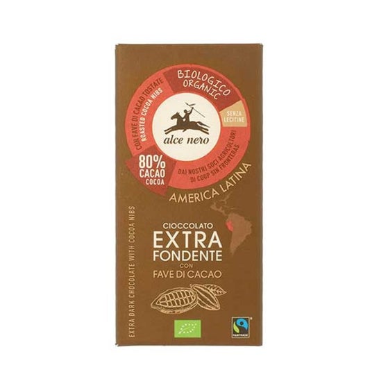 Alce Nero Chocolate Negro Bio Extra Fondant 80% 100 g