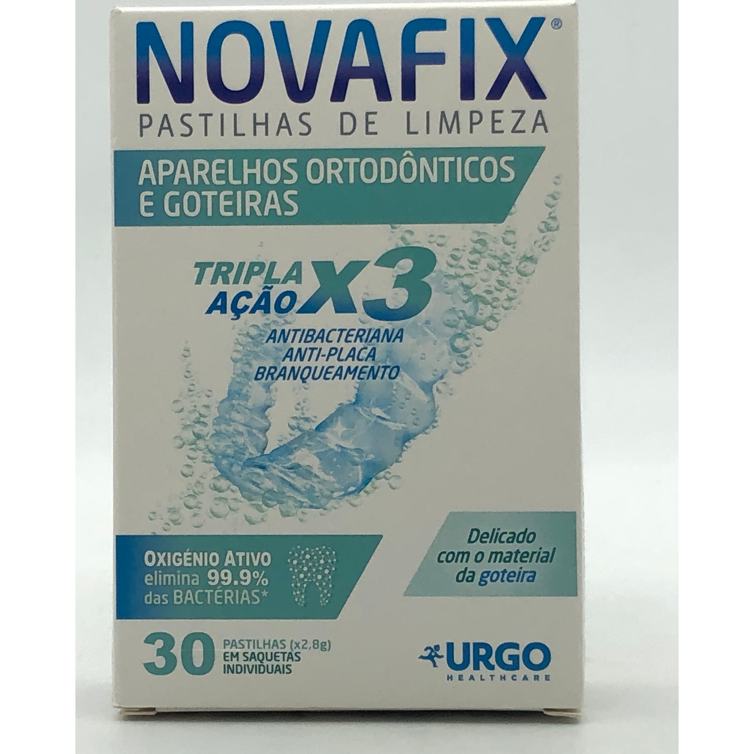 Novafix Tabletas Limpiadoras Ortodoncias y Férulas 30uds