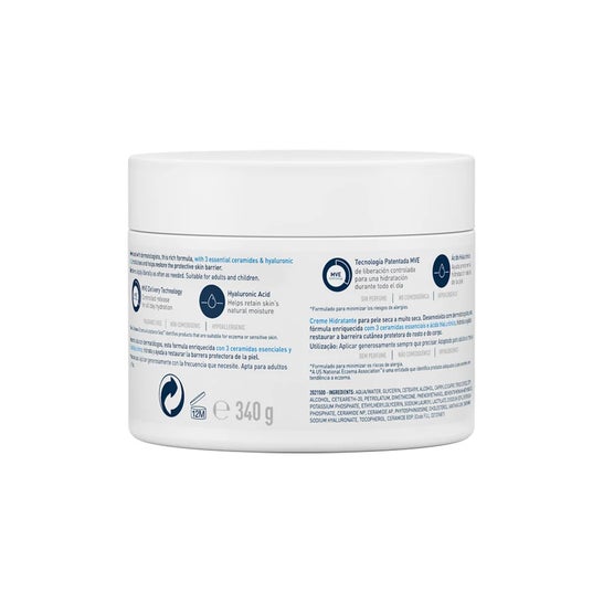 CeraVe® Crema Hidratante 340g