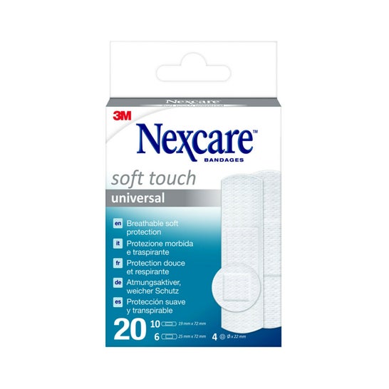 Nexcare® Soft apósitos 20 uds