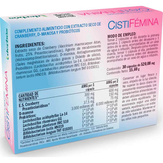 Derbos Cistifemina 30caps