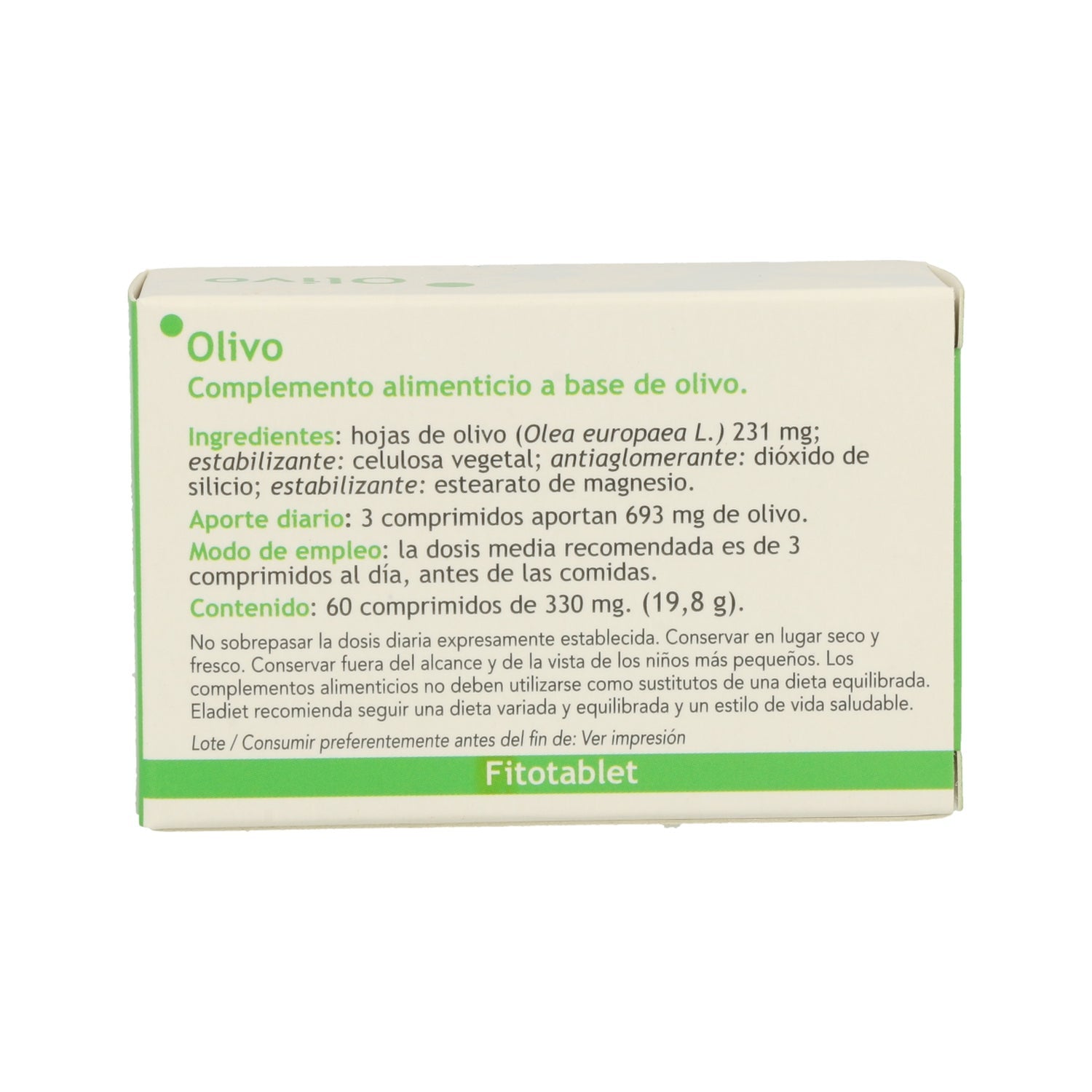 Fitotablet olivo 60comp