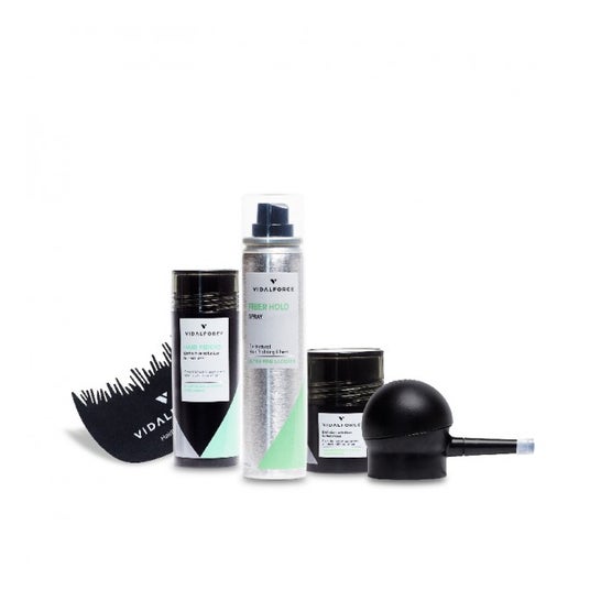 Vidalforce Super Starter Pack Dark Blond Fibers 30 g + Fibers 5 g + Fiber Hold + Pump + Optimizer