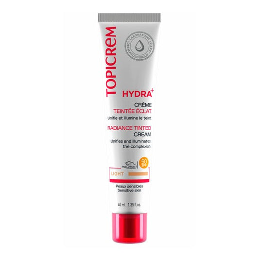 Topicrem HYDRA+ Crema Tintada Color Claro SPF50 40ml