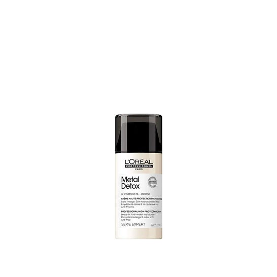 L'Oréal Metal Detox Crema Leave-In Cabello Dañado 100 ml