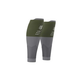 Compressport Gemelera Compresión R2V2 Size 3 Green Steel Grey 1 par