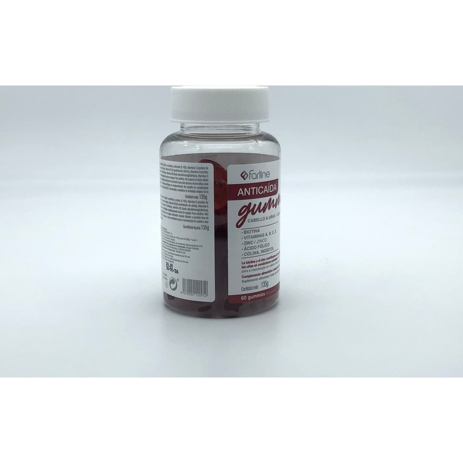Farline Anticaída Gummies 60uds