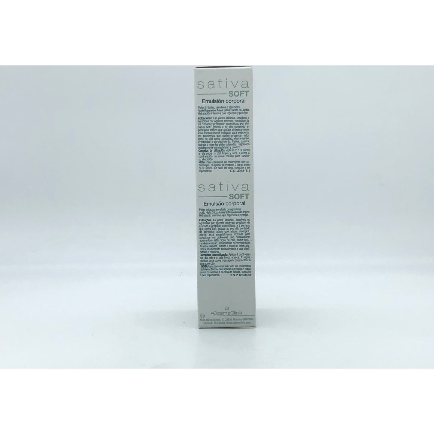 Cosmeclinik Sativa Soft Emulsión Corporal 200ml