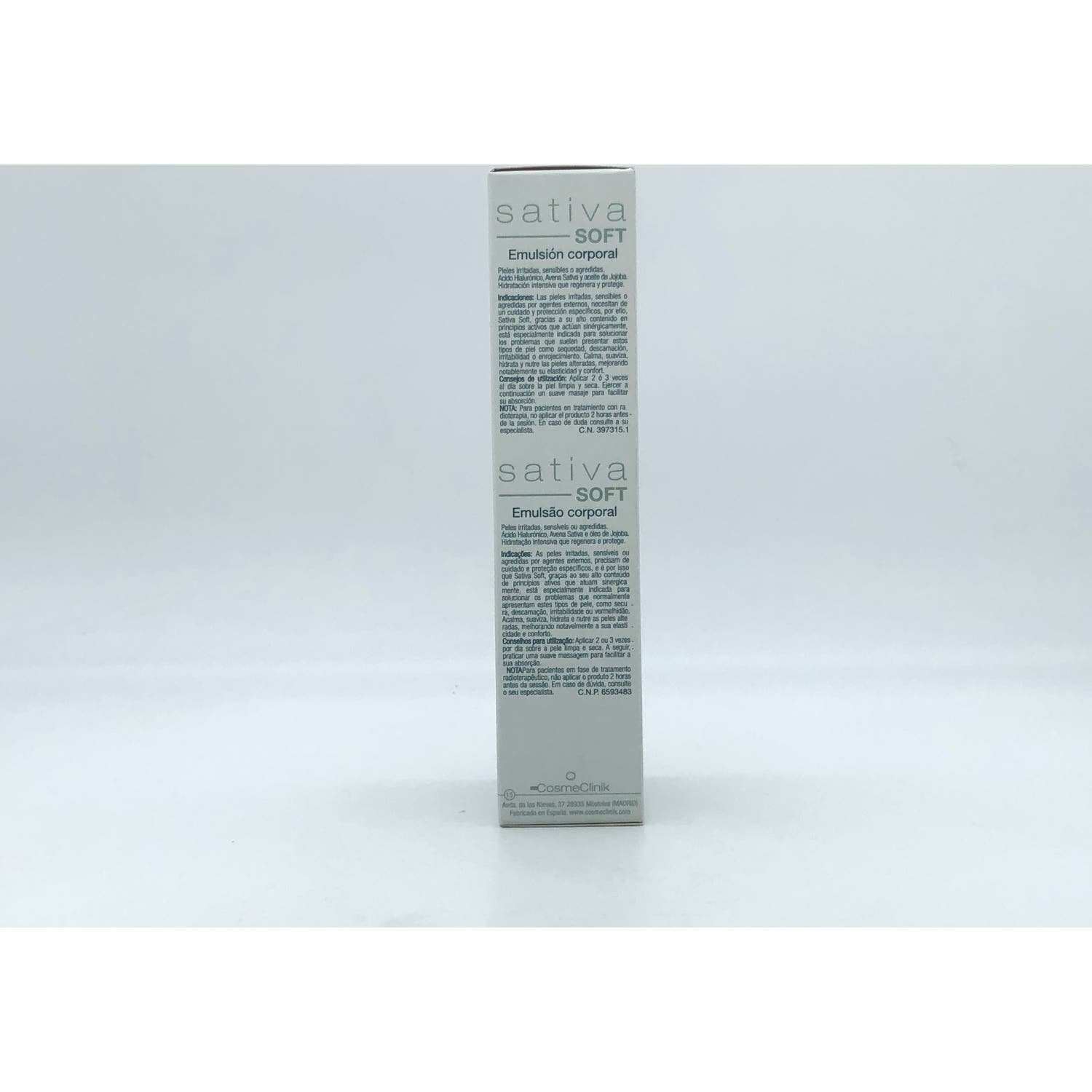 Cosmeclinik Sativa Soft Emulsión Corporal 200ml