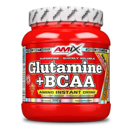 Amix Glutamine+BCAA Naranja 300g