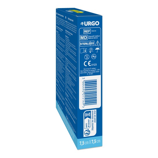 Urgo Compresse Stérile 7,5x7 5 cm 20 uds