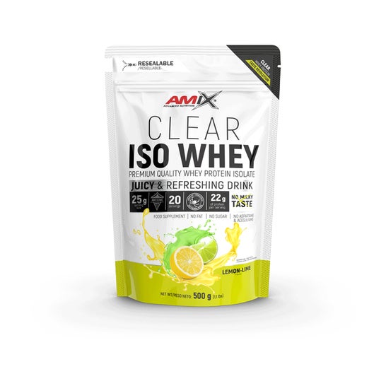Amix Clear Iso Whey Lima Limón 500g