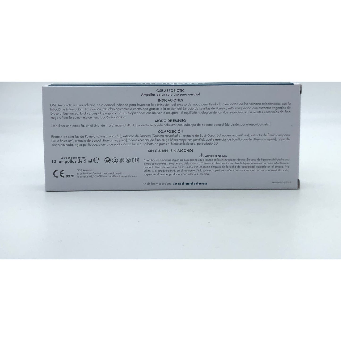 Aerobiotic 10ampollas