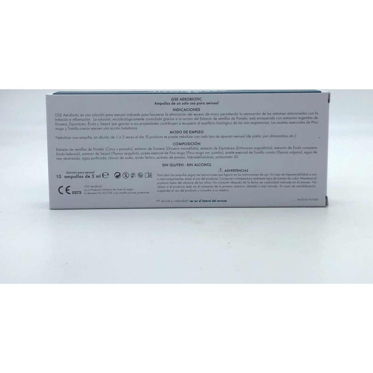 Aerobiotic 10ampollas