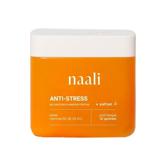 Naali Anti-Stress Azafrán Sin Azúcar 42 Gummies