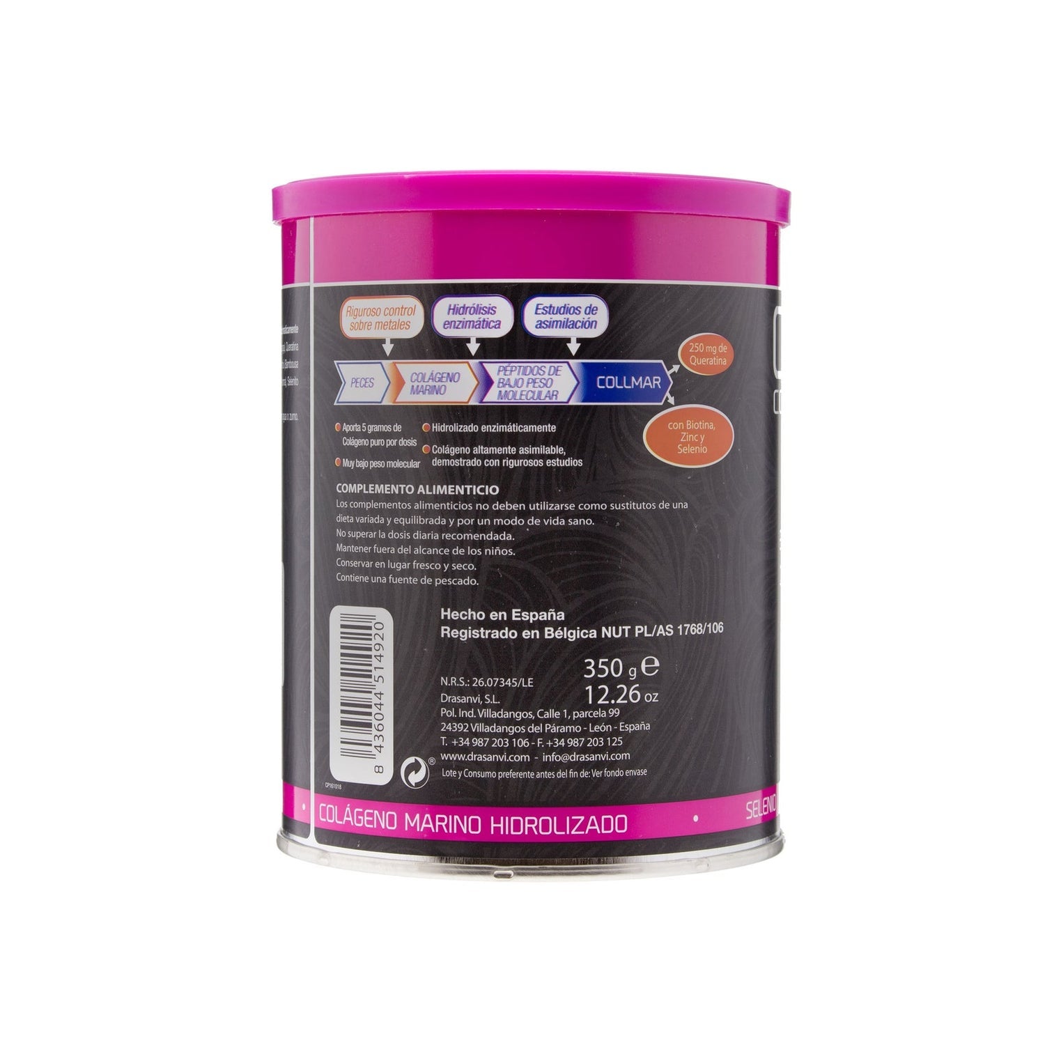 Drasanvi Collmar Colágeno Marino Especial Cabello 350g