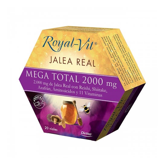 Royal-Vit Jalea Real Mega Total 2000mg 20 viales